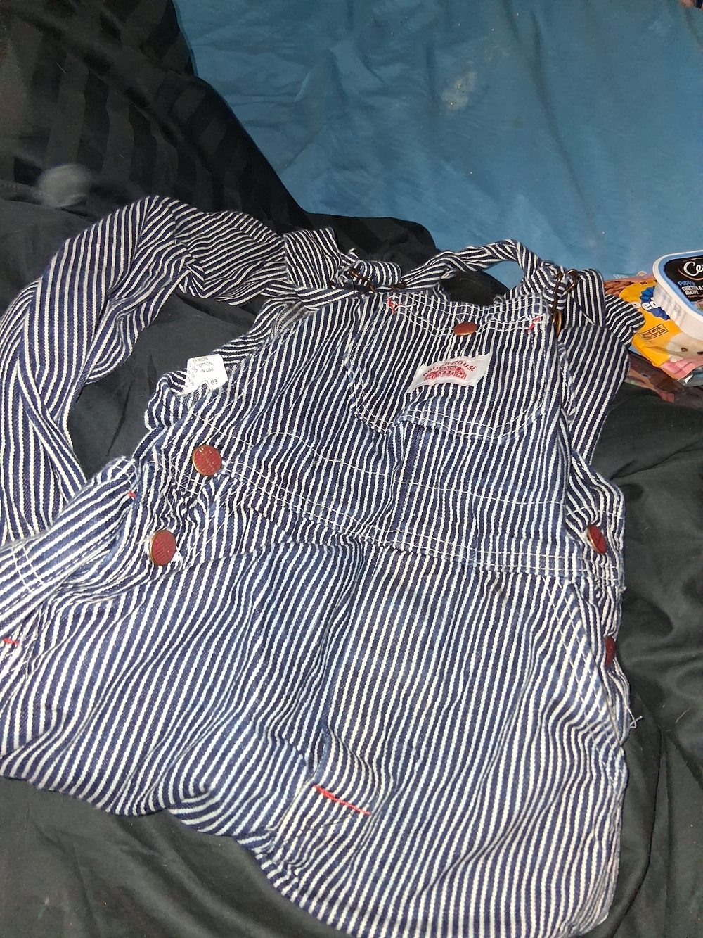 Round House Size Boys 8 Overalls